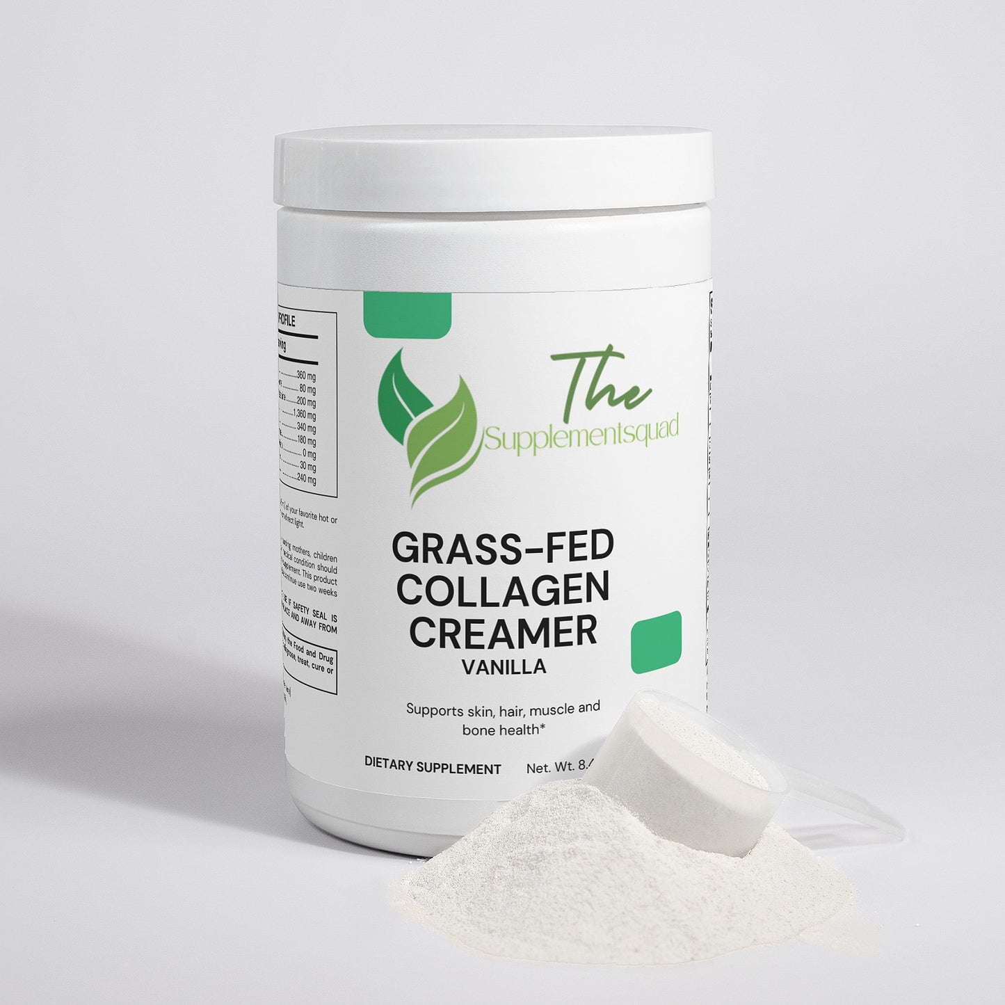 Grass-Fed Collagen Creamer (Vanilla)