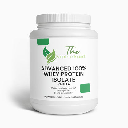 Advanced 100% Whey Protein Isolate (Vanilla)