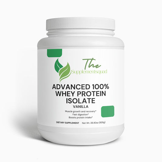 Advanced 100% Whey Protein Isolate (Vanilla)