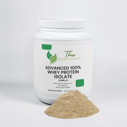 Advanced 100% Whey Protein Isolate (Vanilla)